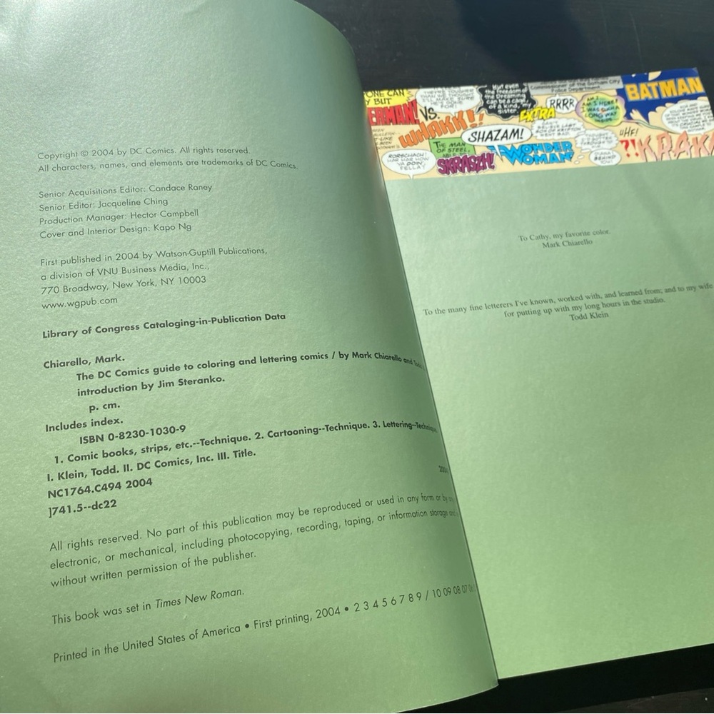 DC Comics 2 Set Guide to Coloring & Lettering Comics Writing Comics. - Picture 7 of 11